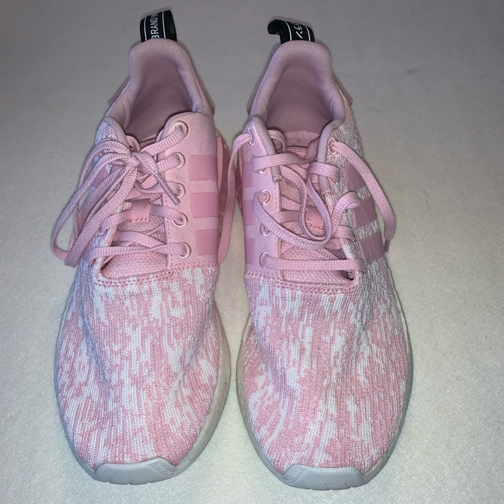 Pink adidas sneakers